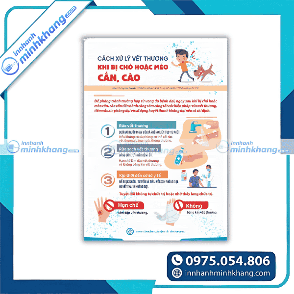 Mẫu tờ rơi tuyên truyền phòng bệnh hiệu quả cao