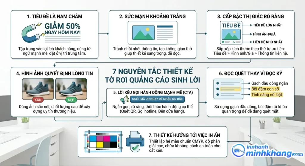 7 Nguyên tắc thiết kế tờ rơi