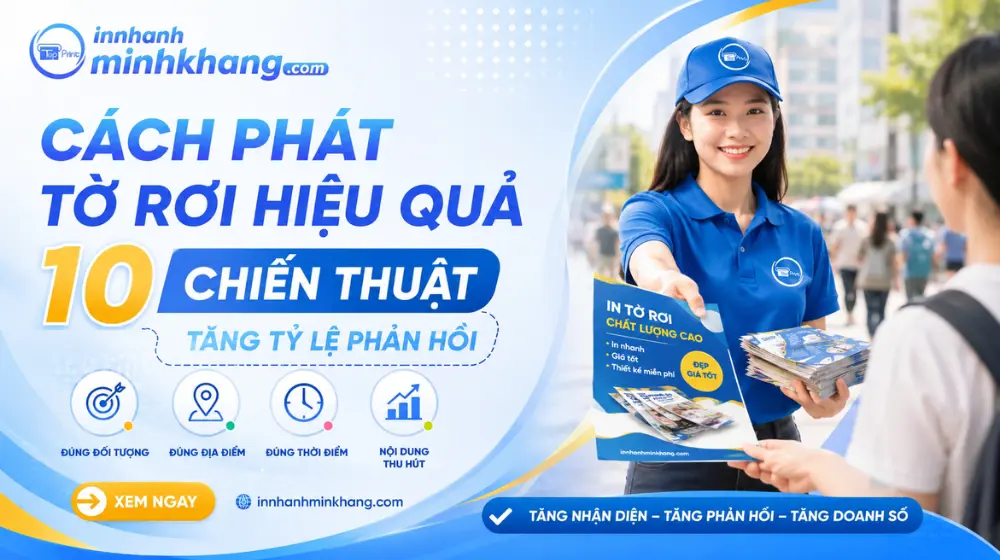 Cách Phát Tờ Rơi Hiệu Quả Giúp Tăng Tỷ Lệ Chuyển Đổi