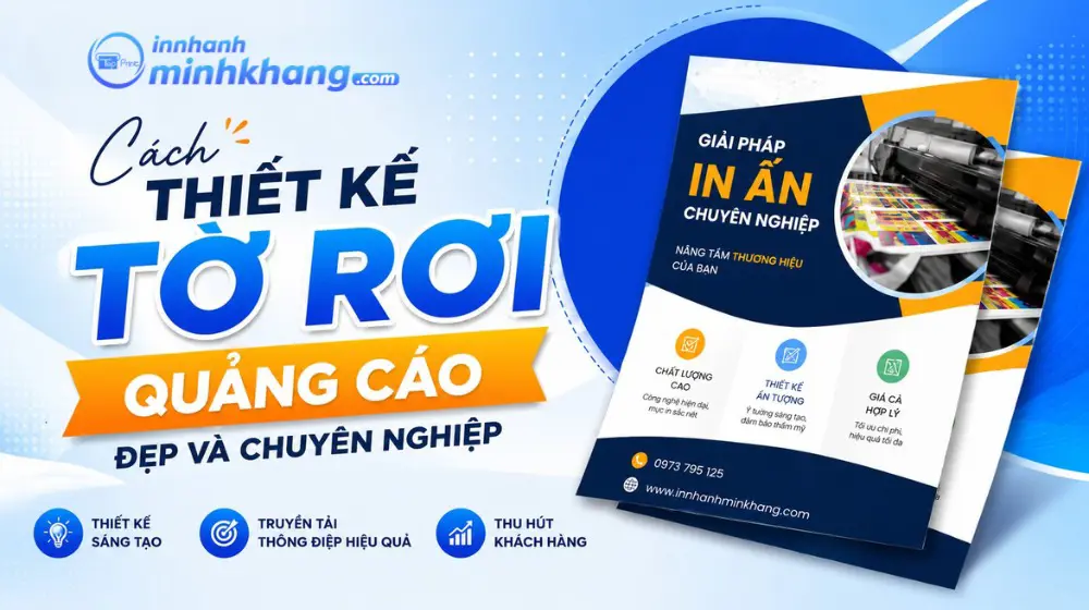 Cách Thiết Kế Tờ Rơi Quảng Cáo Đẹp Và Chuyên Nghiệp
