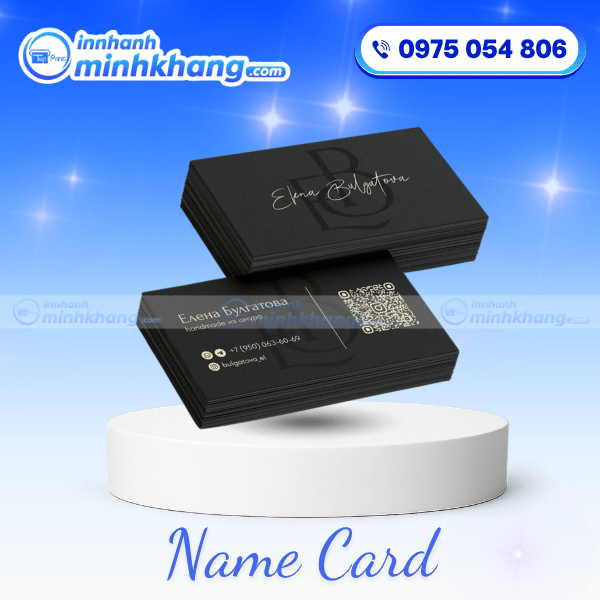 Card Visit Đen