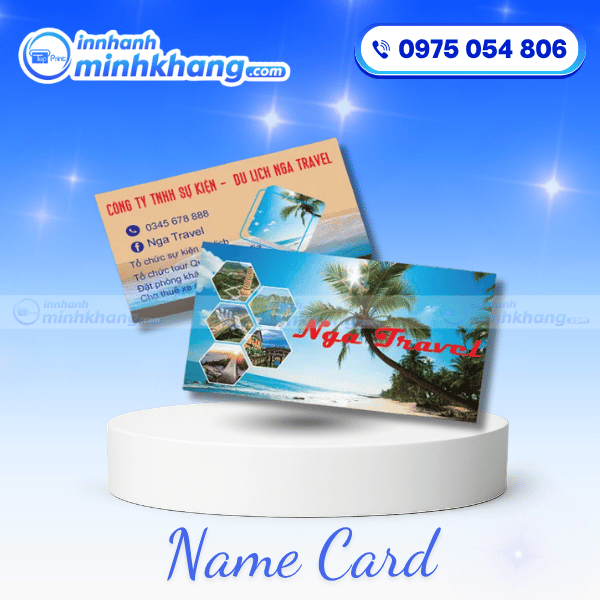 Card Visit Du Lịch