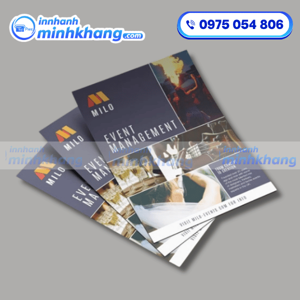 Mẫu tờ rơi in giấy Duplex