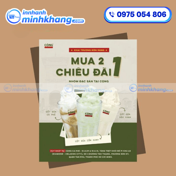Mẫu kích thước tờ rơi A4
