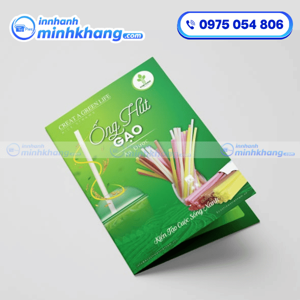 Mẫu kích thước tờ rơi gấp 2
