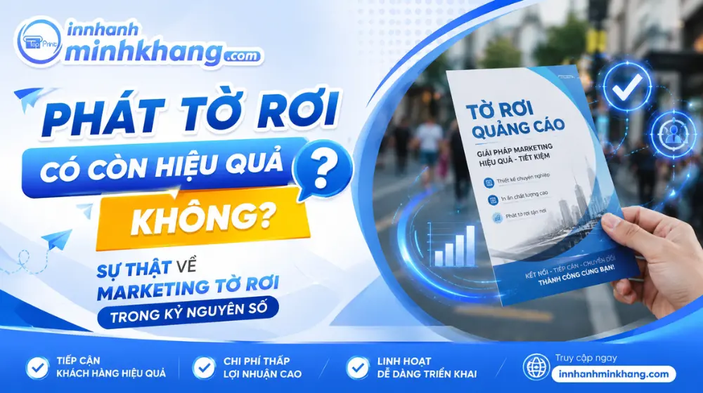 Phát Tờ Rơi Có Còn Hiệu Quả Trong Kỷ Nguyên Số Không?