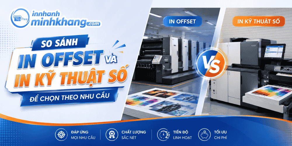 So Sánh In Offset Và In Kỹ Thuật Số Để Chọn Theo Nhu Cầu