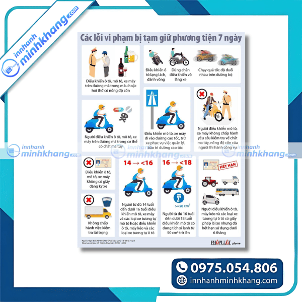 Mẫu tờ rơi an toàn giao thông cho người dân đô thị