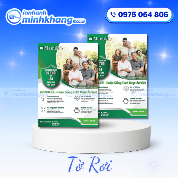 Tờ Rơi Bảo Hiểm Nhân Thọ