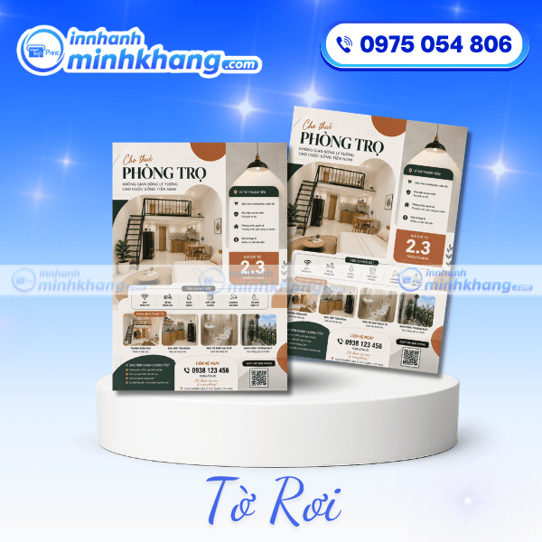 Tờ Rơi Cho Thuê Phòng Trọ