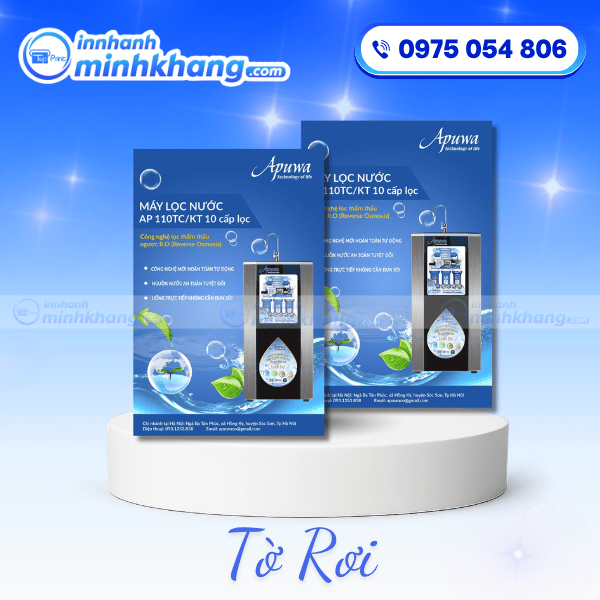 Tờ Rơi Máy Lọc Nước