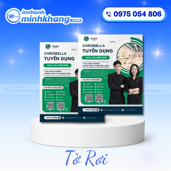 Tờ Rơi Tuyển Dụng