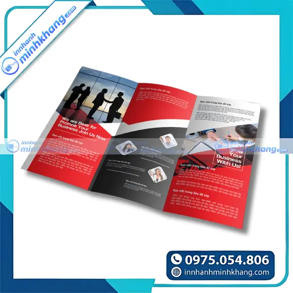 Mẫu thiết kế brochure công ty sáng tạo tạo ấn tượng mạnh với khách hàng tiềm năng