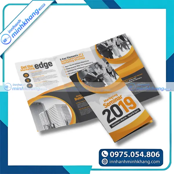 Mẫu brochure công ty quảng bá thương hiệu hiệu quả trong các chiến dịch marketing