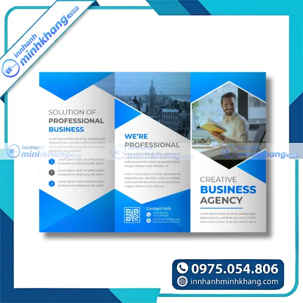 Mẫu thiết kế brochure công ty giới thiệu hồ sơ năng lực doanh nghiệp