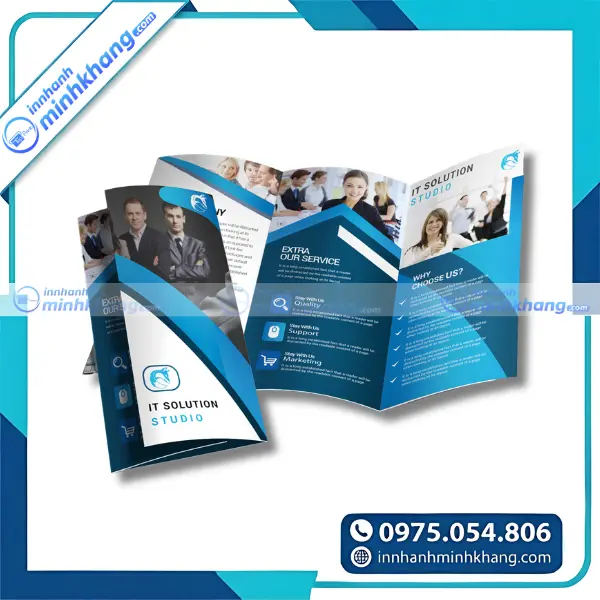 Mẫu brochure công ty sang trọng phù hợp cho các sự kiện và hội nghị kinh doanh