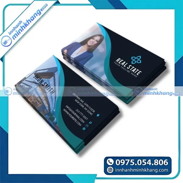 Mẫu danh thiếp cá nhân đẹp phù hợp cho người kinh doanh