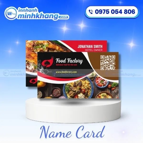 Card Visit Nhà Hàng