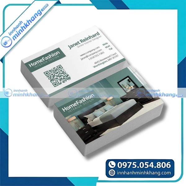 Mẫu thiết kế card visit decor nội thất độc đáo và sáng tạo