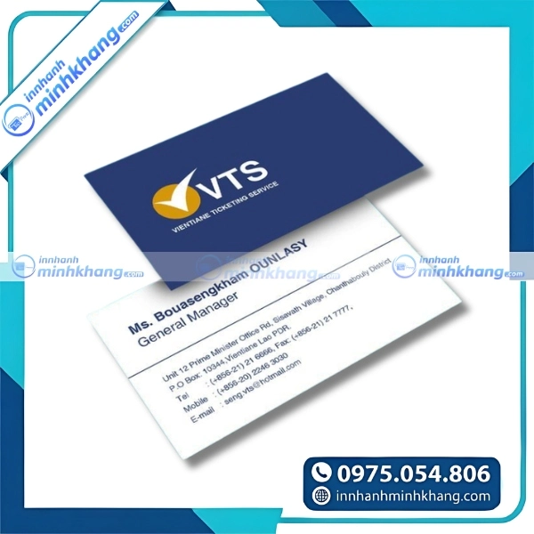Mẫu card visit tiếng Anh chuyên nghiệp dành cho doanh nghiệp