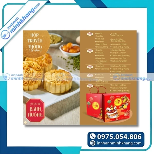 Mẫu catalogue quà tặng bánh trung thu đẹp mắt