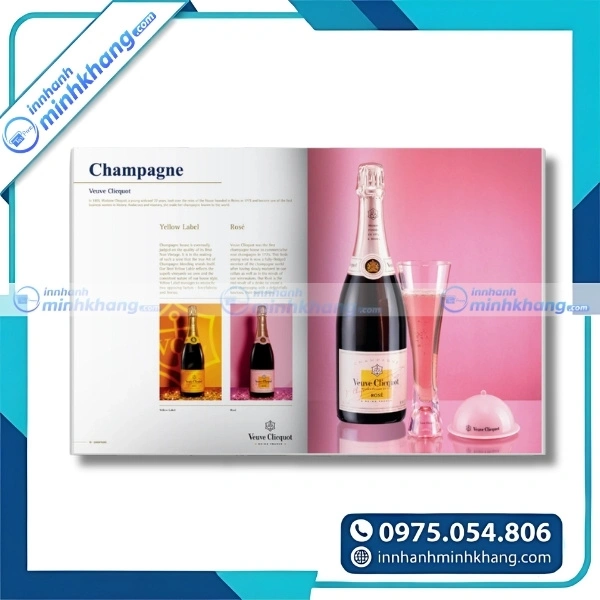 Mẫu catalogue rượu whisky sang trọng và tinh tế