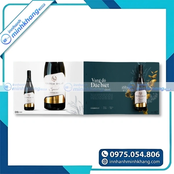 Mẫu catalogue quà tặng rượu cao cấp đẹp mắt