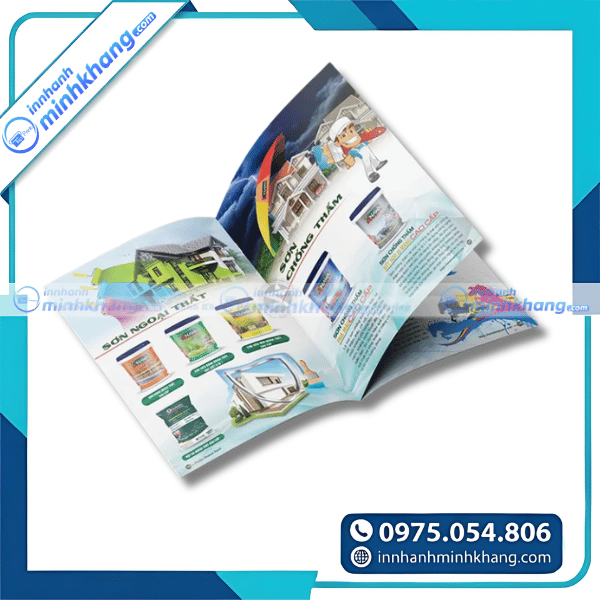 Mẫu catalogue sơn đẹp và hiện đại