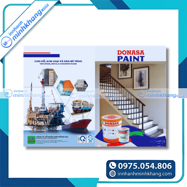 Mẫu catalogue sơn chuyên nghiệp cho doanh nghiệp