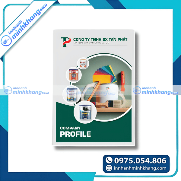 Mẫu thiết kế catalogue sơn cao cấp