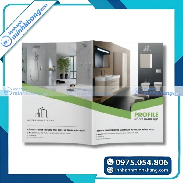 Mẫu catalogue showroom thiết bị vệ sinh với hình ảnh chất lượng cao