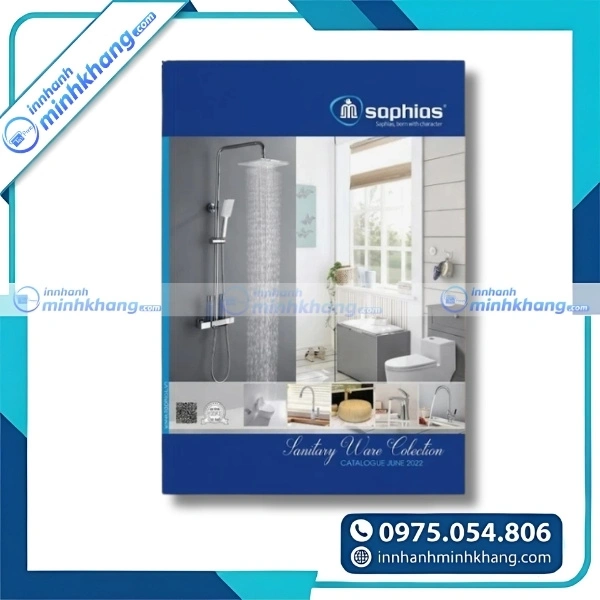 Mẫu catalogue thiết bị vệ sinh giới thiệu đầy đủ các dòng sản phẩm