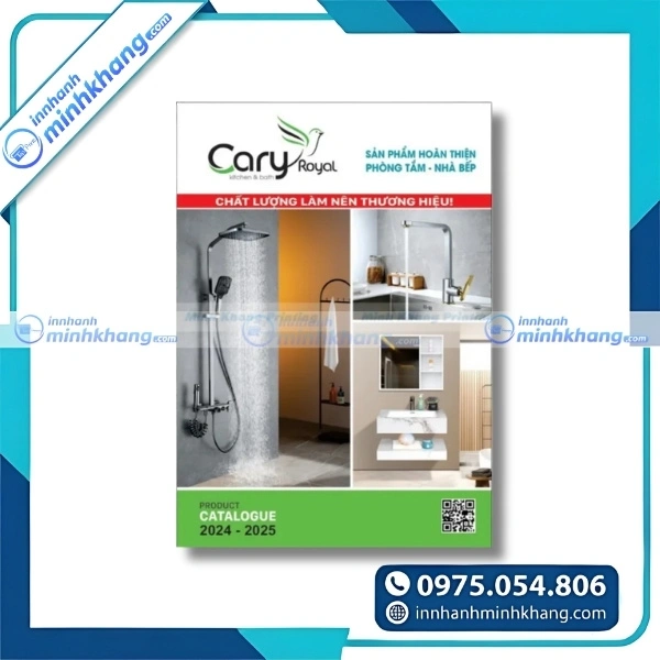 Mẫu catalogue nội thất phòng tắm đẹp, thu hút khách hàng