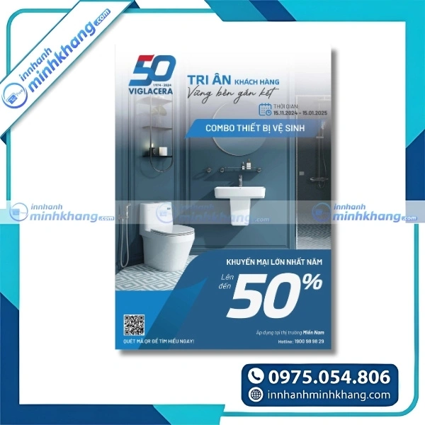 Mẫu catalogue thiết bị vệ sinh cao cấp dành cho showroom