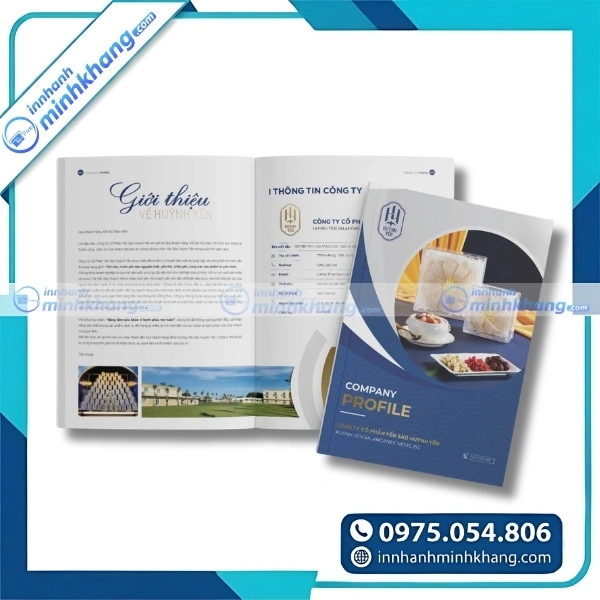 Mẫu catalogue quảng bá thương hiệu yến sào chuyên nghiệp