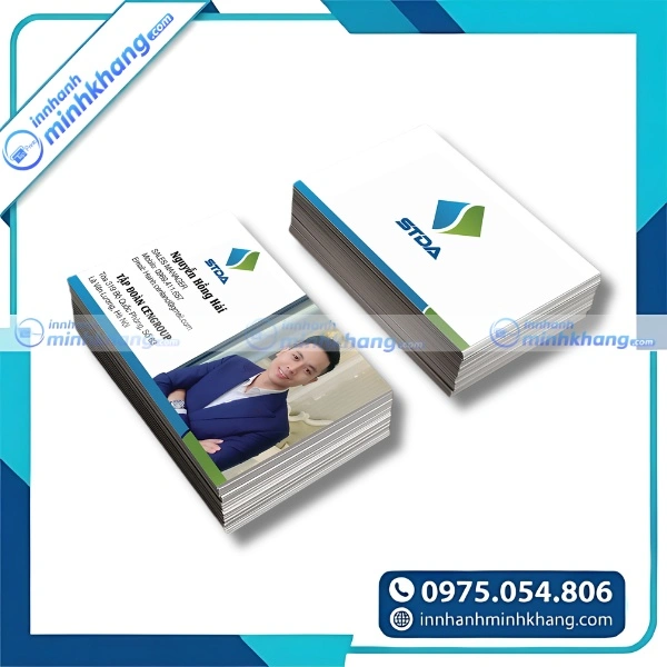 Mẫu thiết kế danh thiếp có hình ảnh sang trọng và tinh tế