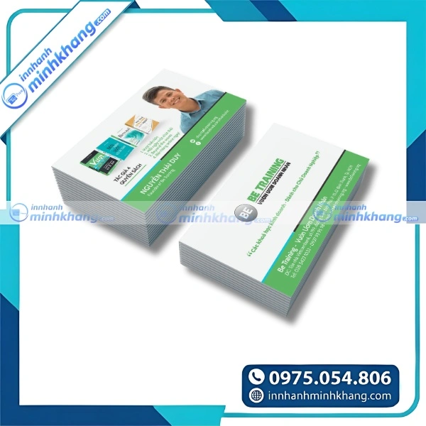 Mẫu name card có hình hiện đại phù hợp nhiều lĩnh vực kinh doanh