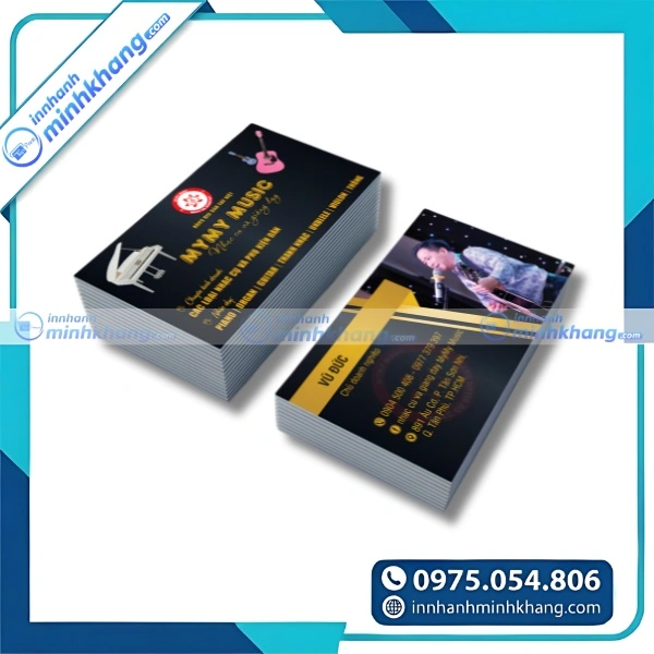 Mẫu name card sáng tạo với hình minh họa độc đáo