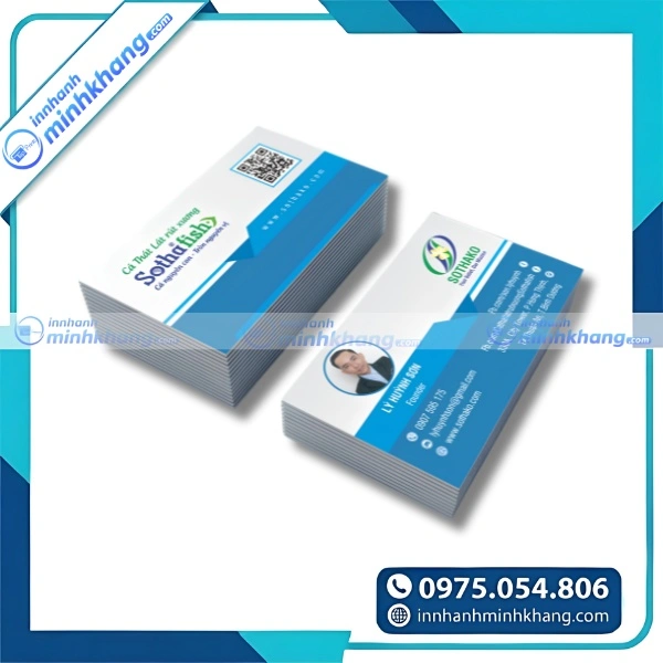 Mẫu thiết kế name card có hình ảnh cá nhân sáng tạo