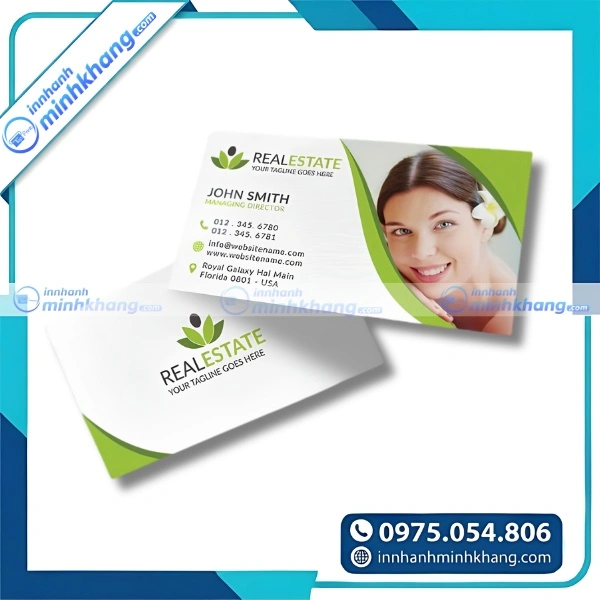 Mẫu name card có hình độc đáo dành cho doanh nghiệp