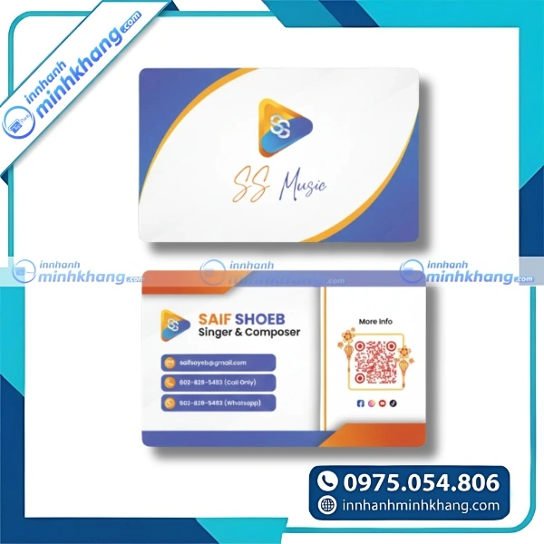 Mẫu thiết kế name card độc đáo phù hợp doanh nghiệp hiện đại