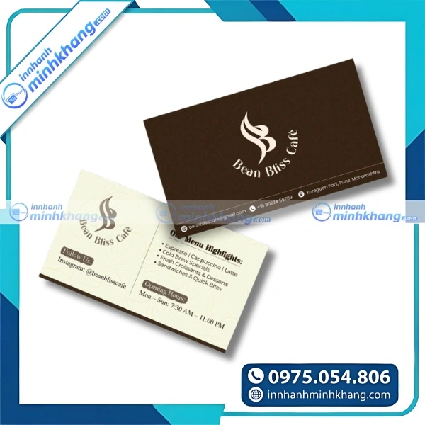 Mẫu name card độc đáo với kiểu dáng sáng tạo và khác biệt