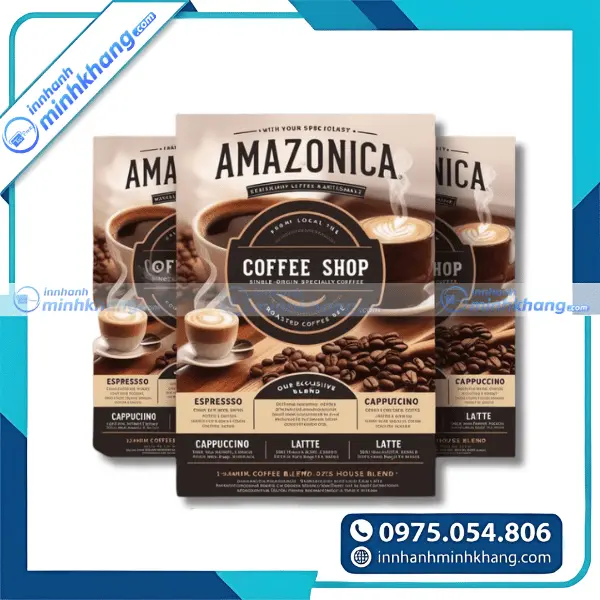 Mẫu flyer cà phê chuyên nghiệp cho chiến dịch marketing