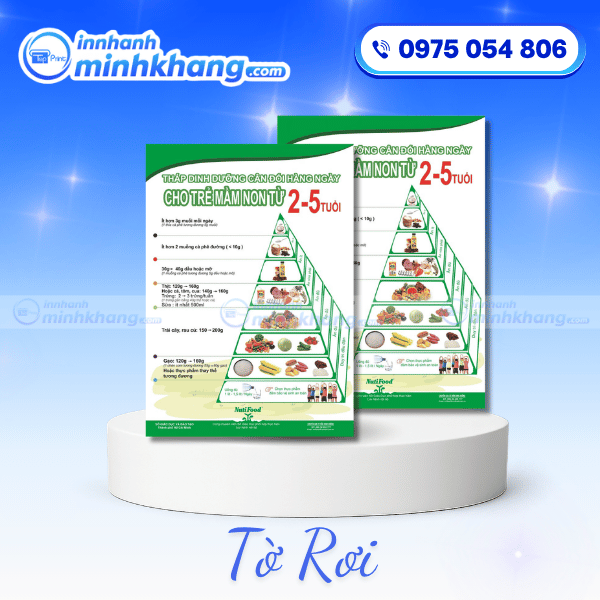 Tờ Rơi Dinh Dưỡng