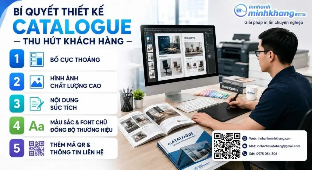 Bí quyết thiết kế catalogue chuẩn đẹp