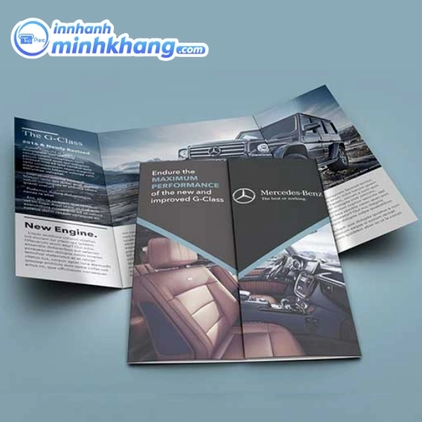 Brochure gấp cổng (Gate-ford)