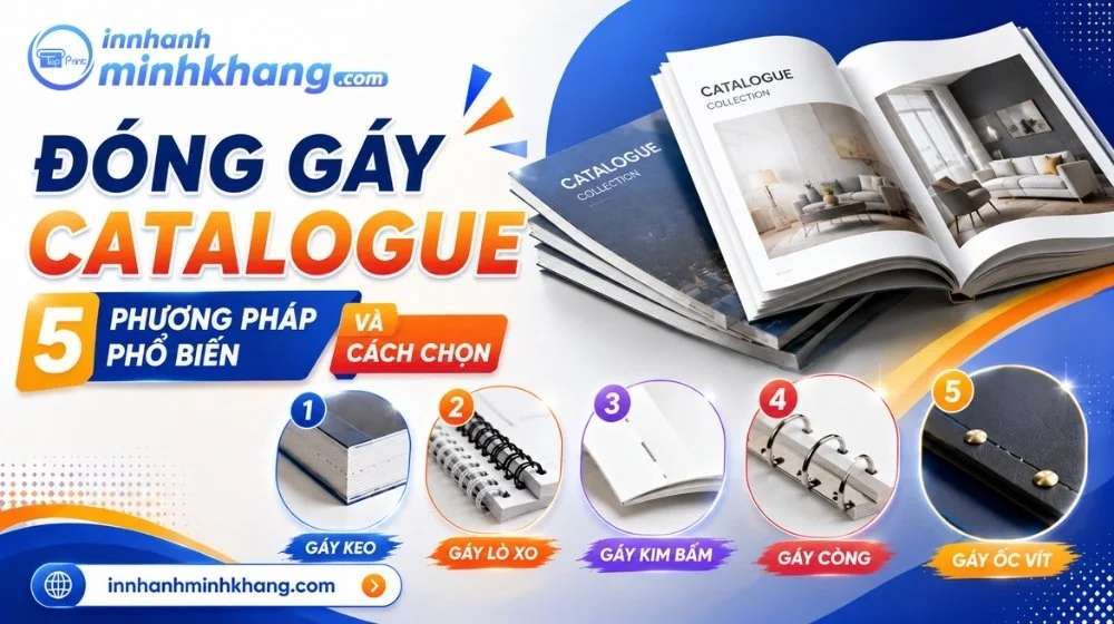 Đóng Gáy Catalogue: 5 Phương Pháp Phổ Biến Và Cách Chọn