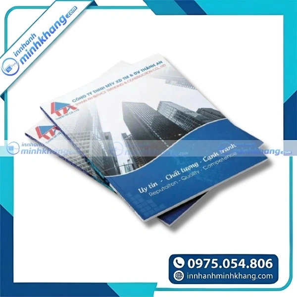 Mẫu catalogue công ty đẹp với thiết kế hiện đại và chuyên nghiệp