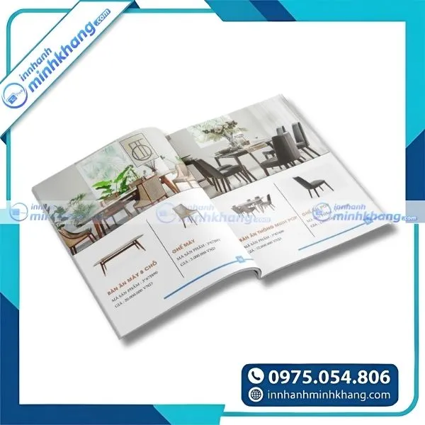 Mẫu thiết kế catalogue nội thất gỗ sang trọng và đẳng cấp