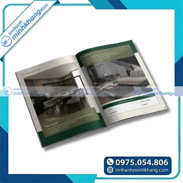 Mẫu catalogue sản phẩm nội thất hiện đại cho nhiều không gian sống
